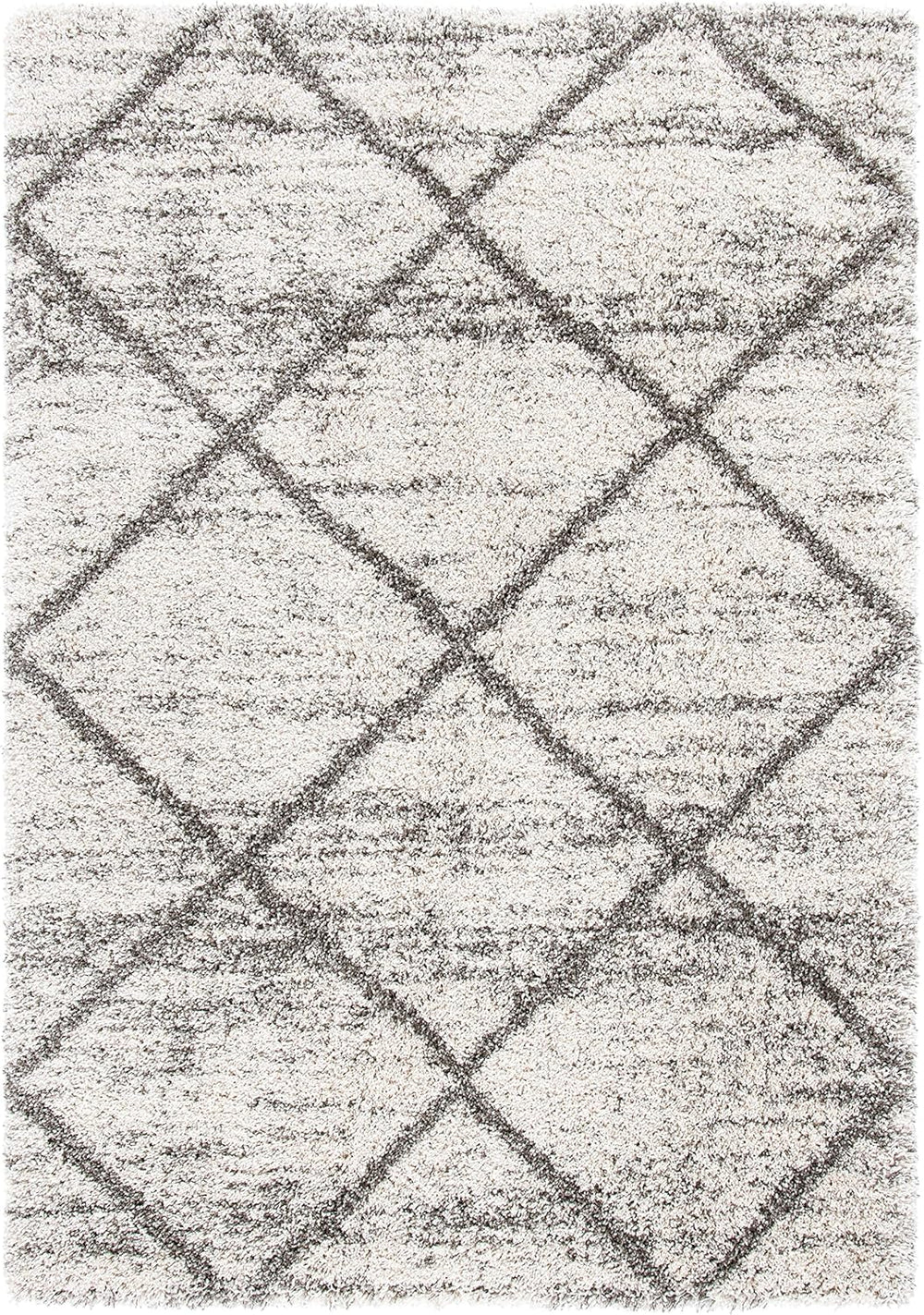 SAFAVIEH Hudson Shag Collection Area Rug - 5'3" x 7'6", Gre...