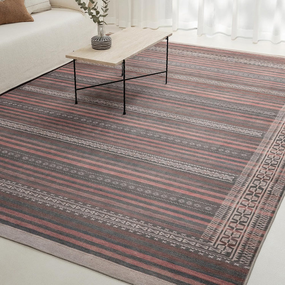 Vibe Stripe Vintage-Inspired Area Rug, 10’ x 14’