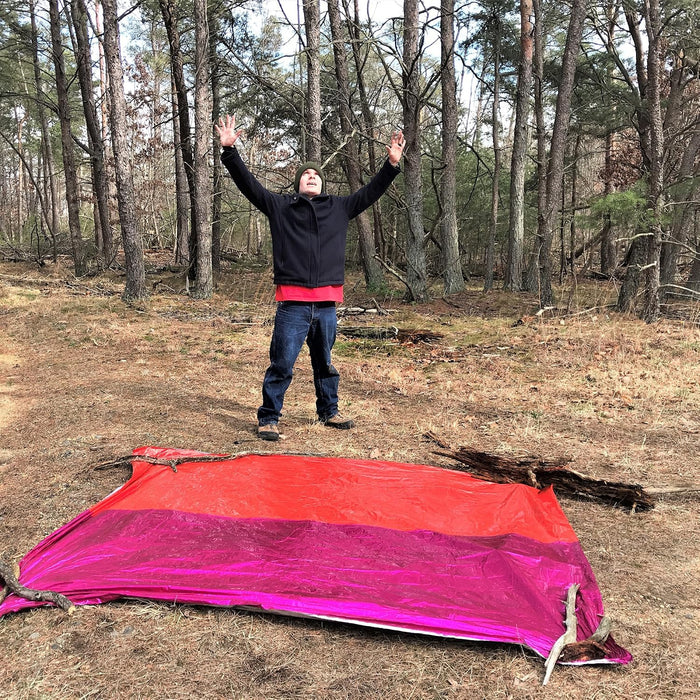 Titan Emergency Blanket 5 Pack Mylar - Thermal Space Blanket