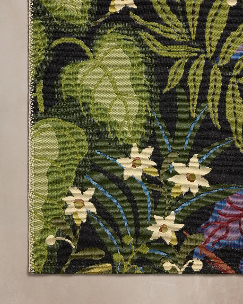 Loloi Botanical Onyx/Multi 2'-5" x 7'-8" Runner Rug | BOT-0...