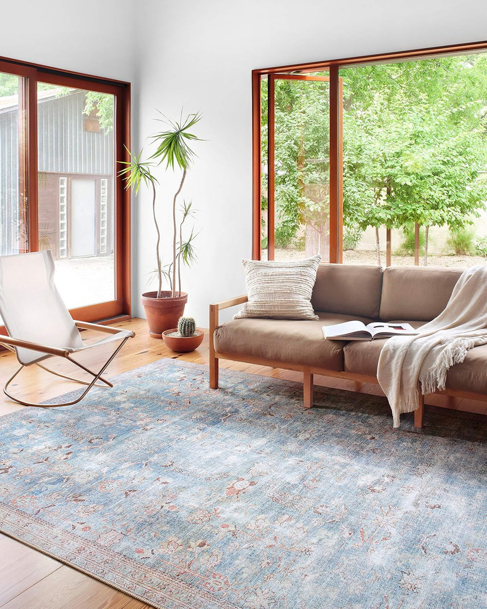 Loloi Wynter Teal/Multi 7'-6" x 9'-6" Area Rug