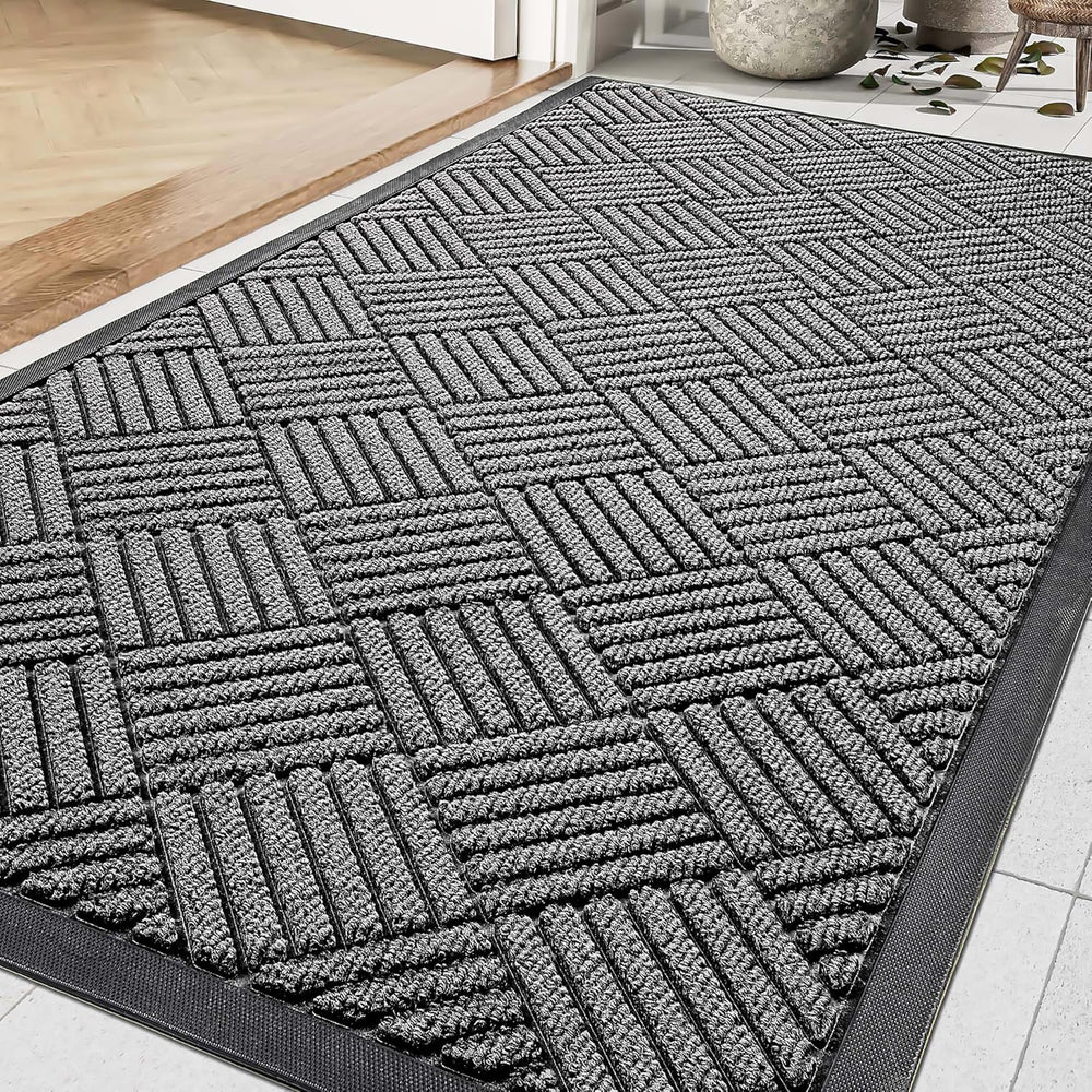 Amyracel Front Door Mat 3'x4', Heavy Duty Waterproof Commercial Floor...