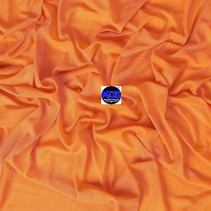MDS Halloween Chiffon Draping Fabric - 2 Panel, 30" Wide x 40ft Long - S...