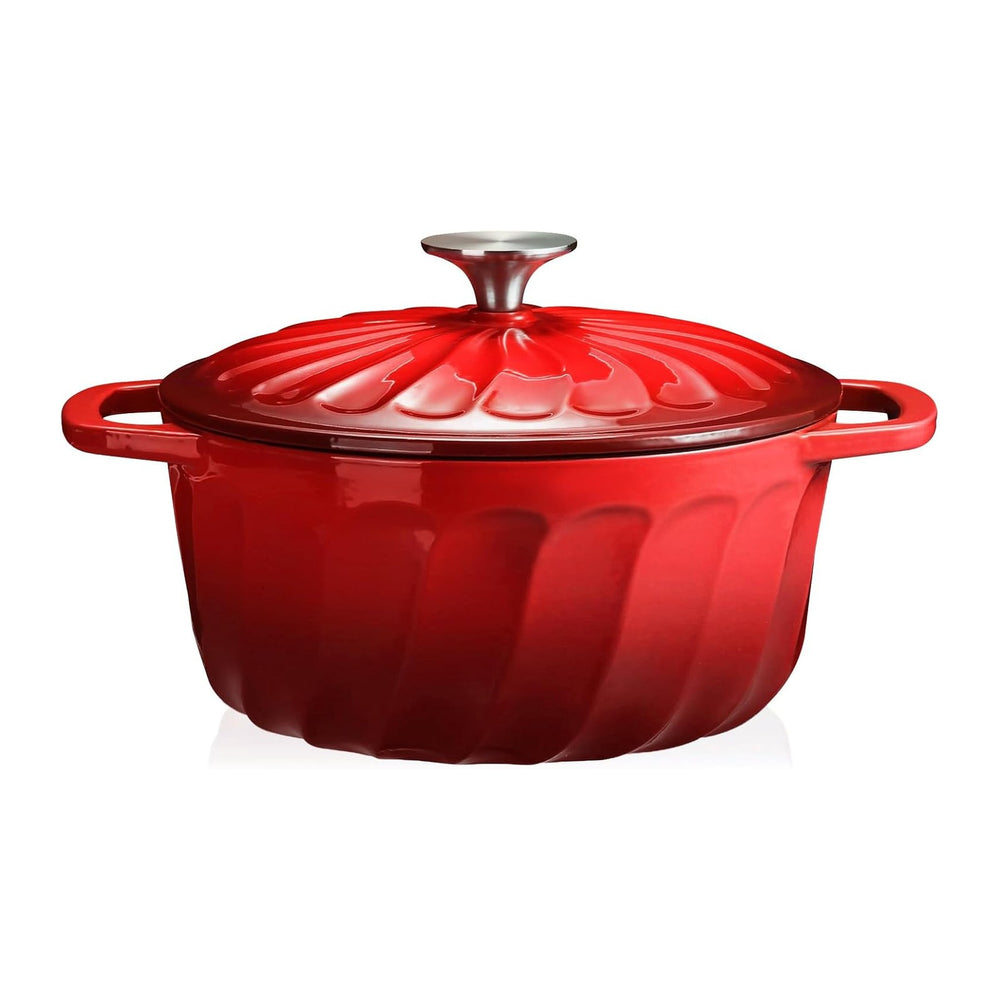 6 QT Enameled Cast Iron Dutch Oven