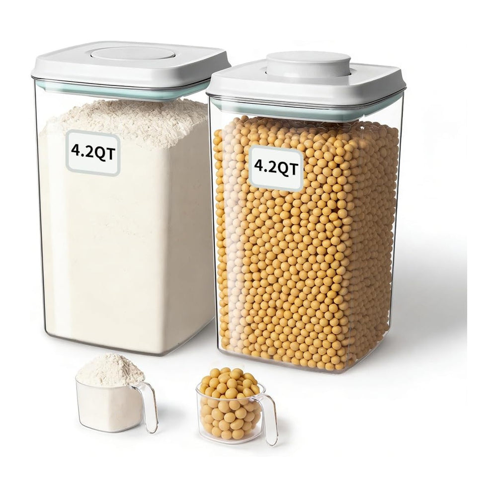 Airtight Food Storage Containers Set (2-Pack)