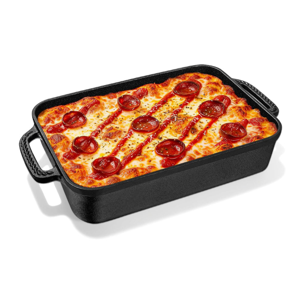Cast Iron Detroit Pizza Pan