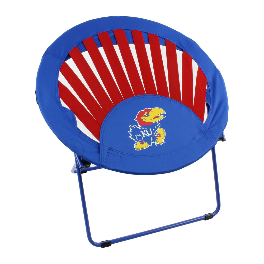 College Covers Kansas Jayhawks NCAA Rising Sun Bungee Chair