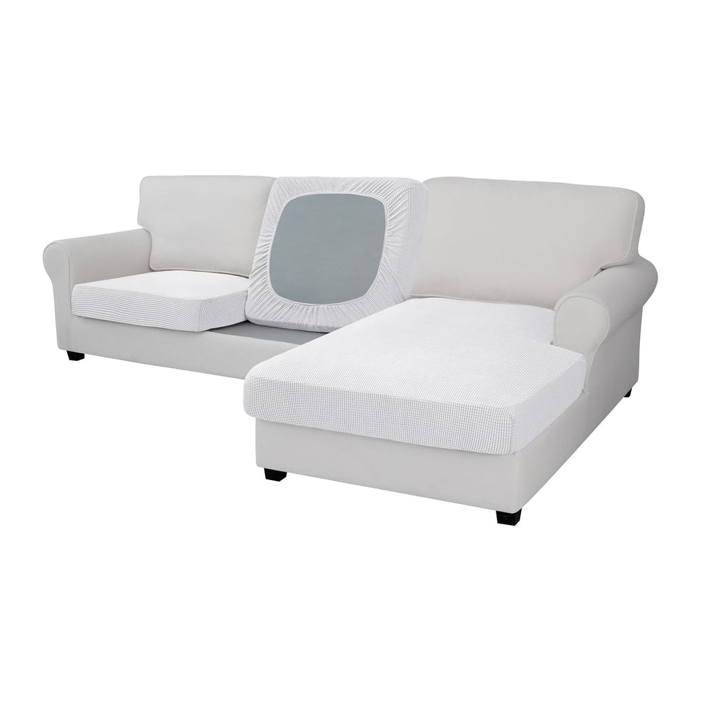 Easy-Going Stretch 3 Pieces Couch Cushion Covers