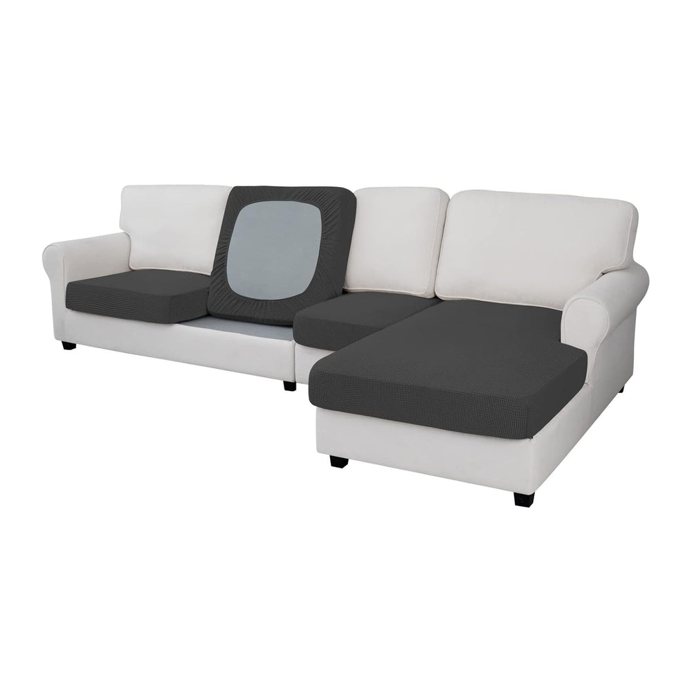 Easy-Going Stretch 4 Pieces Couch Cushion Covers