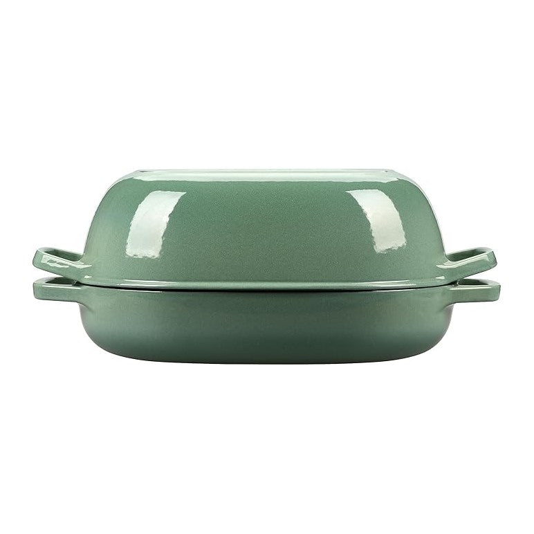 EDGING CASTING Enameled Cast Iron Oval Dutch Oven Pot