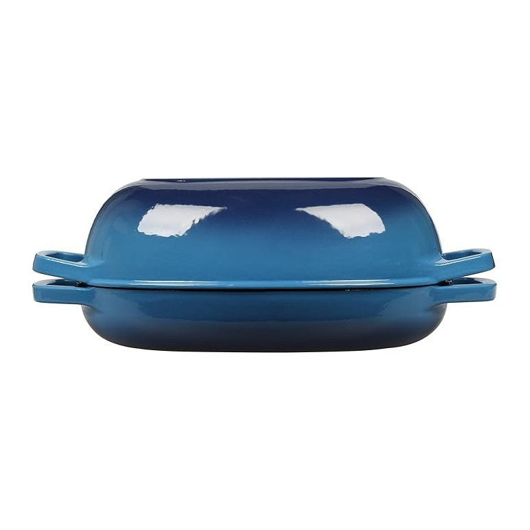 EDGING CASTING Enameled Cast Iron Oval Dutch Oven Pot