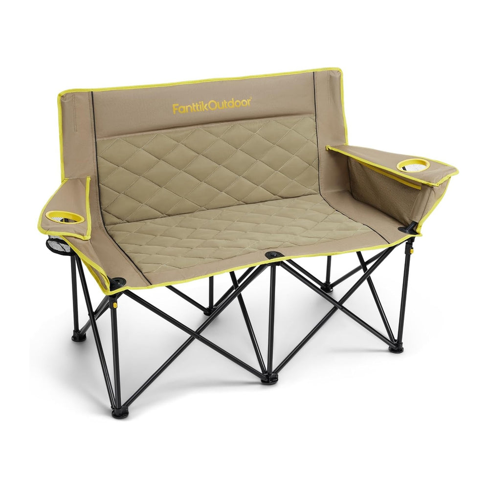 FanttikOutdoor Zeta L11 Duo Pro Double Camping Chair, 2 Person Portable Foldi...
