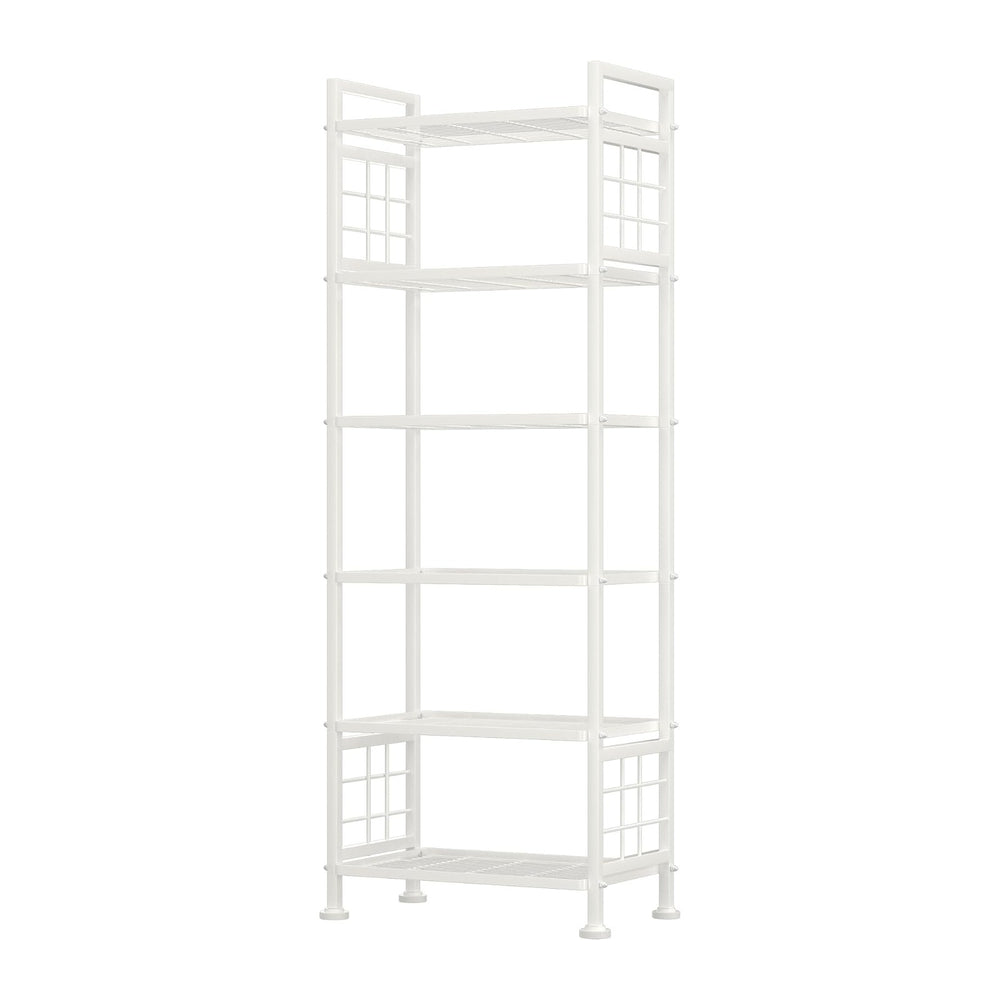 GIOTORENT 6-Wire Garage Shelving Storage Shelves, Metal Shelving Unit Pantry