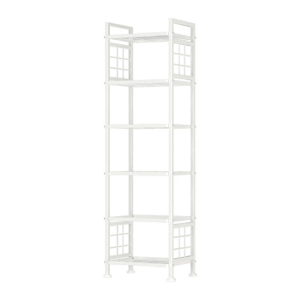 GIOTORENT 6-Wire Standing Storage Shelves, Metal Shelving Unit Pantry Rack