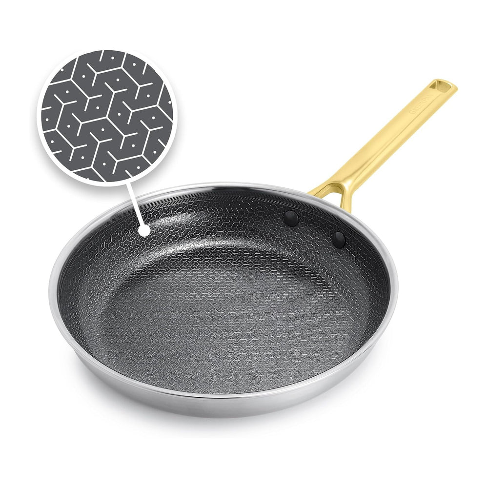GreenPan Hybrid 10” Nonstick Stainless Steel Frying Pan Skillet, APEX Tri-Ply