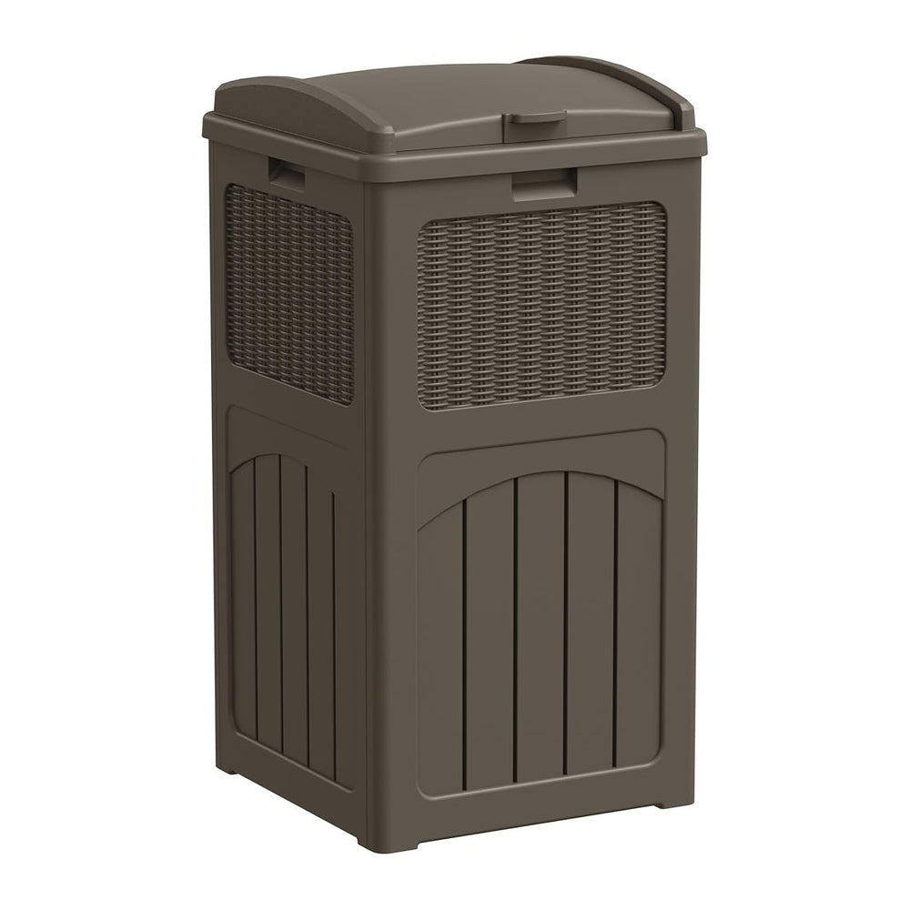 Greesum 33 Gallon Outdoor Trash Can