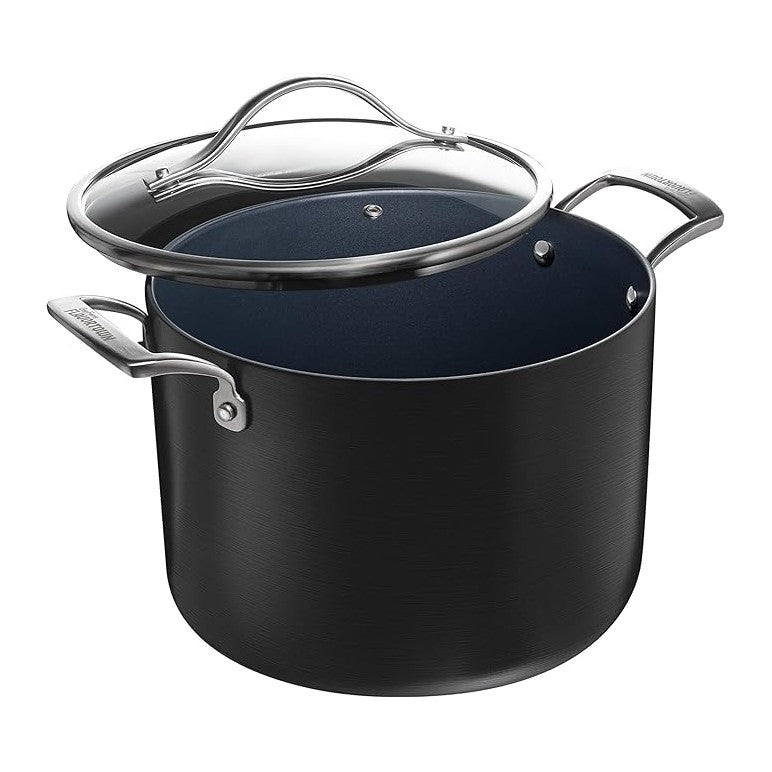 Guy Fieri's Flavortown Laser Titanium 8-Quart Stock Pot