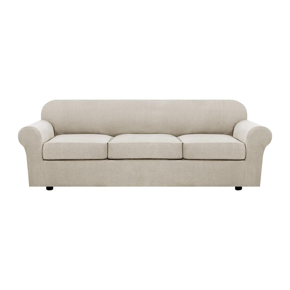 H.VERSAILTEX 4 Piece Stretch Sofa Covers