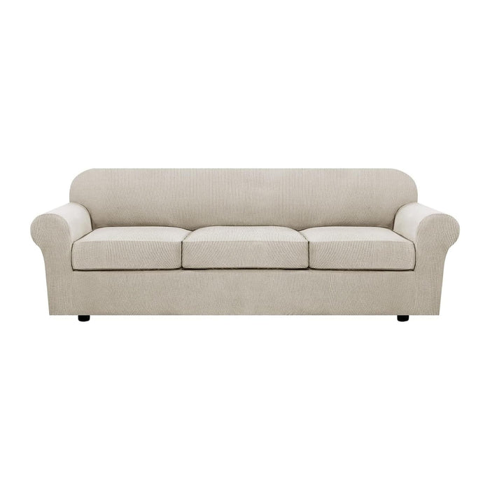 H.VERSAILTEX 4 Piece Stretch Sofa Covers