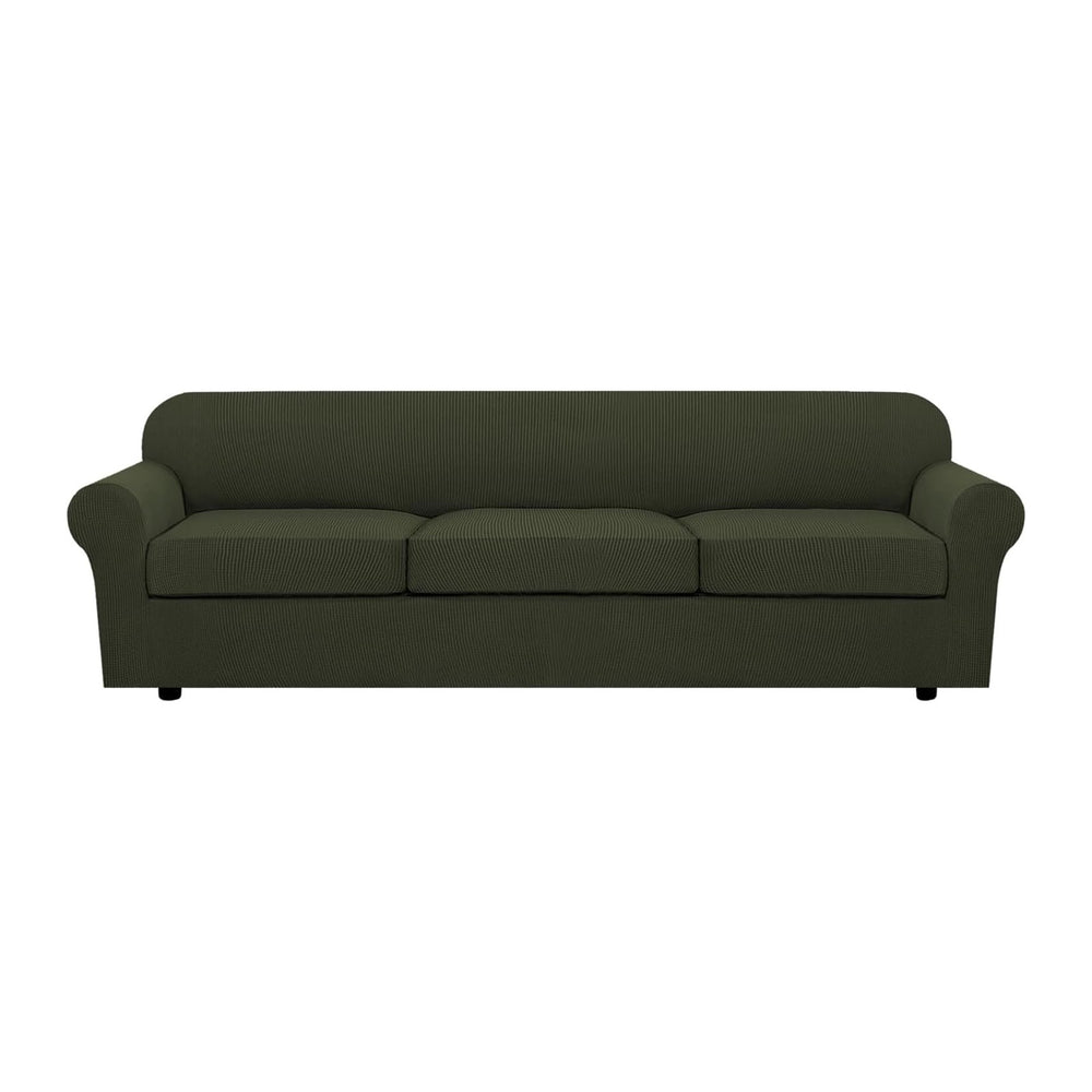 H.VERSAILTEX 4 Piece Stretch Sofa Covers