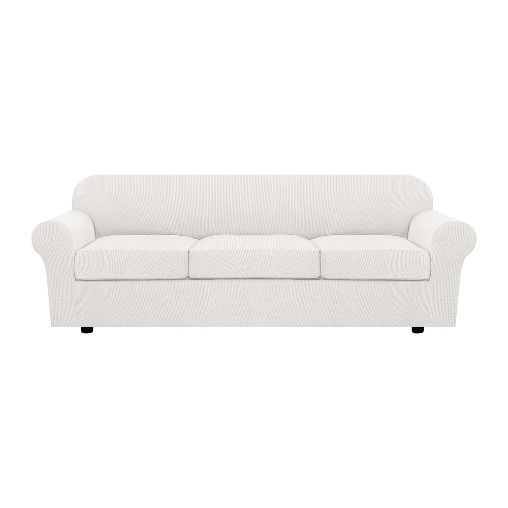 H.VERSAILTEX 4 Piece Stretch Sofa Covers