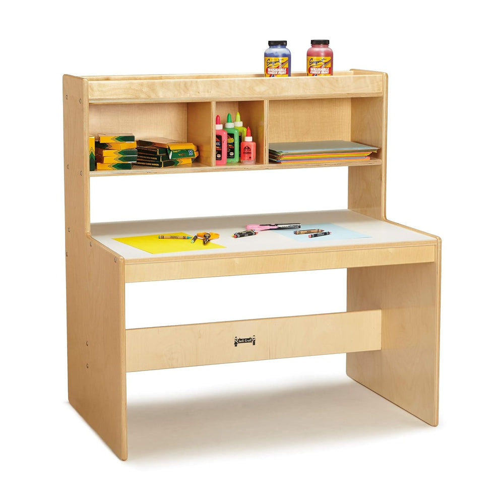 Jonti-Craft Dual Writing Desk,Gold