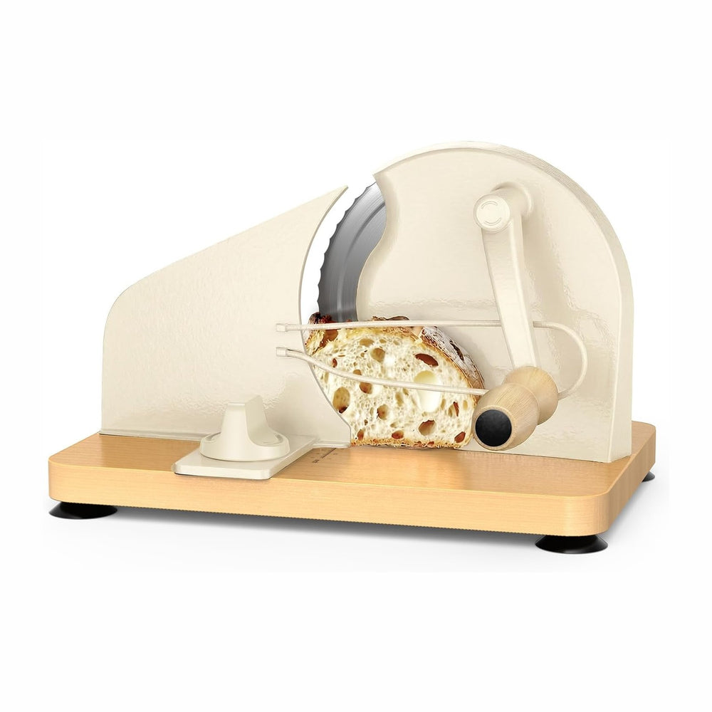 Manual Bread Slicer for Homemade Sourdough-Adjustable Thickness Bread Slicer