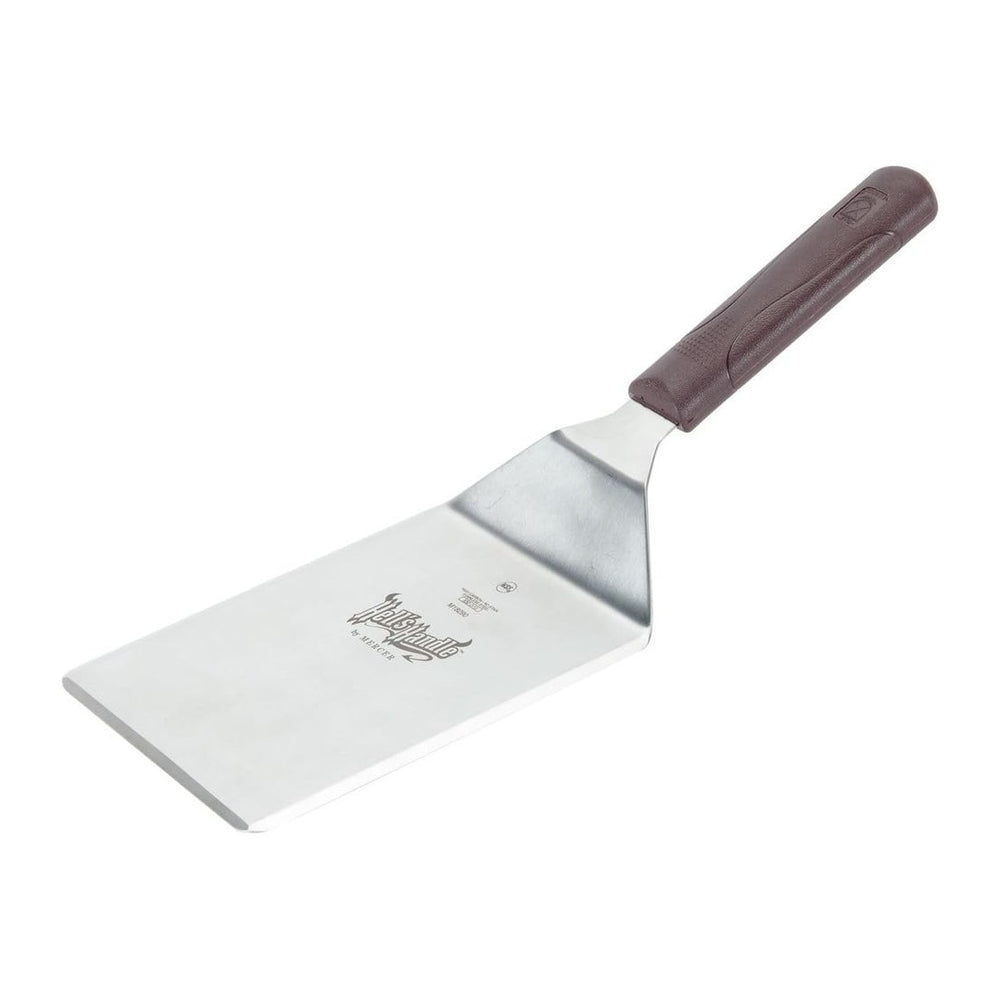 Mercer Culinary Hell's Handle Heavy Duty Turner/Spatula, 6 Inch x 5 Inch
