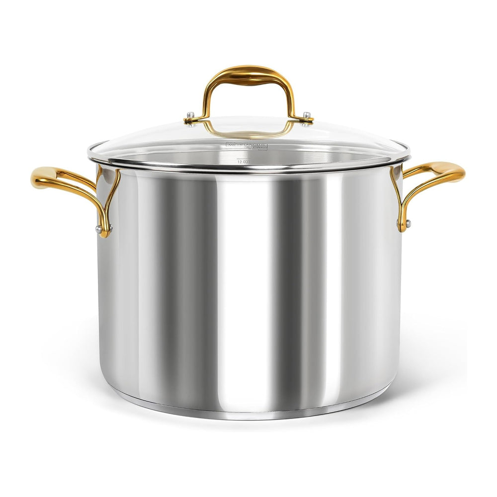 MICHELANGELO Stainless Steel Stock Pot