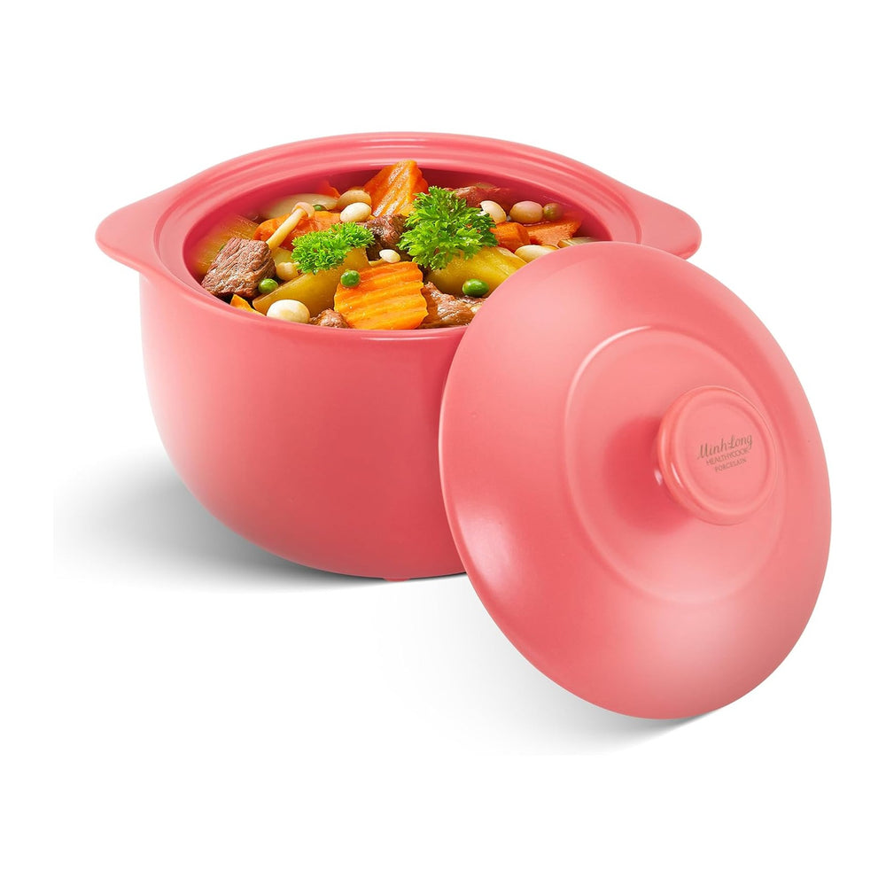 MINH LONG 3-Qt Porcelain Dutch Oven