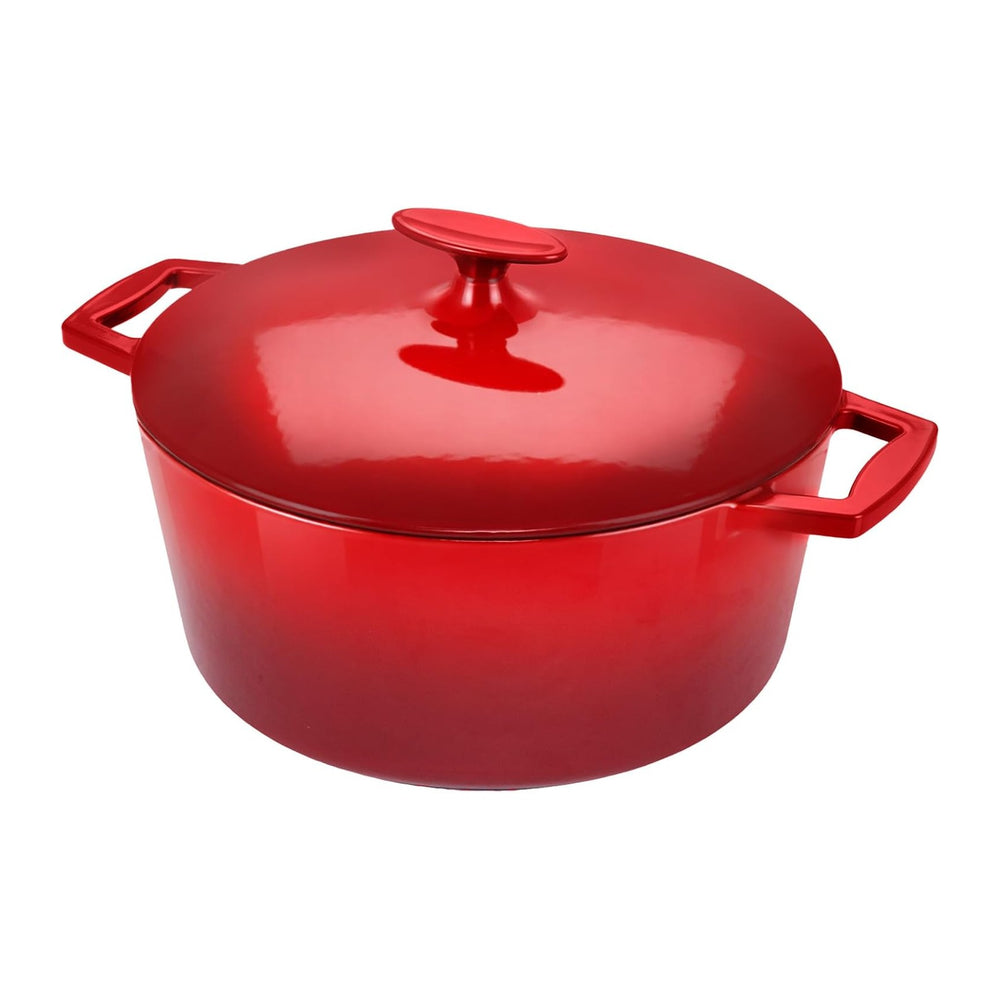 Nuwave 6QT LUX Healthy Enameled Cast Iron Dutch Oven Pot