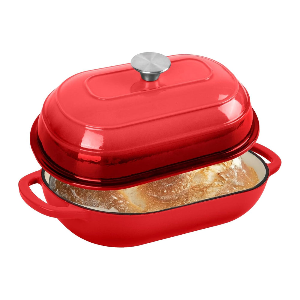 Premium Enameled Cast Iron Dutch Oven