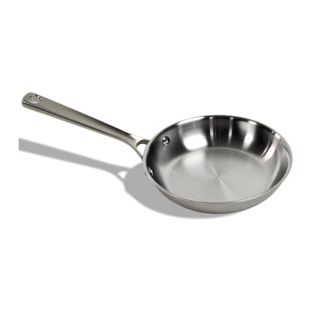 STRATA Carbon Steel Clad 8.5" Frying Pan Skillet, 3-Ply Carbon Steel Coo...