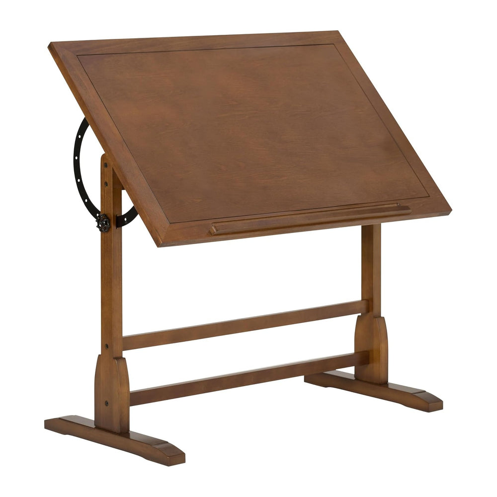 Studio Designs Vintage Drafting Table - Antique Design Solid Wood Drafting Ta...