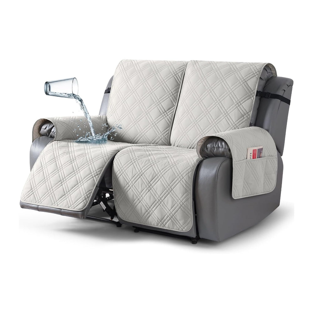 TAOCOCO 100% Waterproof Loveseat Recliner Cover