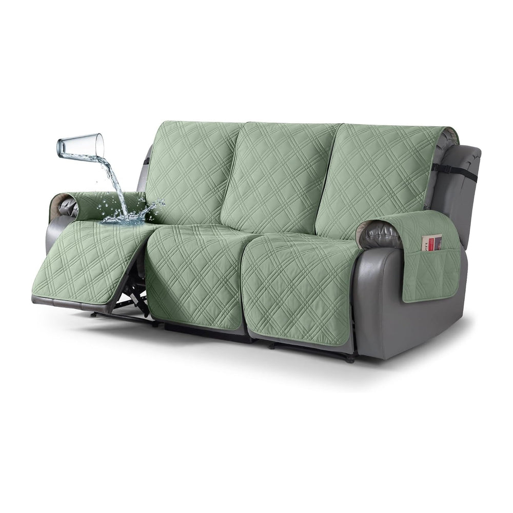 TAOCOCO 100% Waterproof Recliner Sofa Cover, Non Slip Split Couch Covers