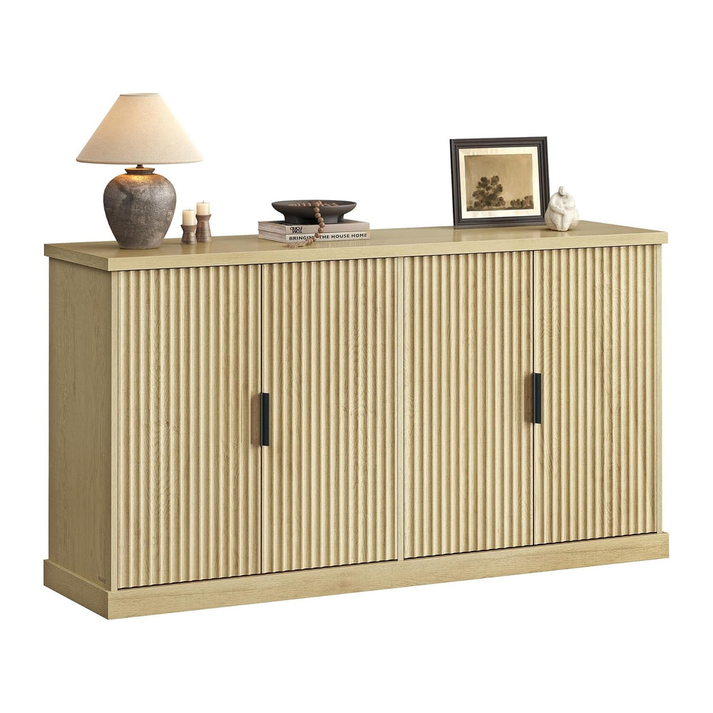 VASAGLE MAXE Collection - Buffet Cabinet, Console Cabinet, Sideboard with Adj...