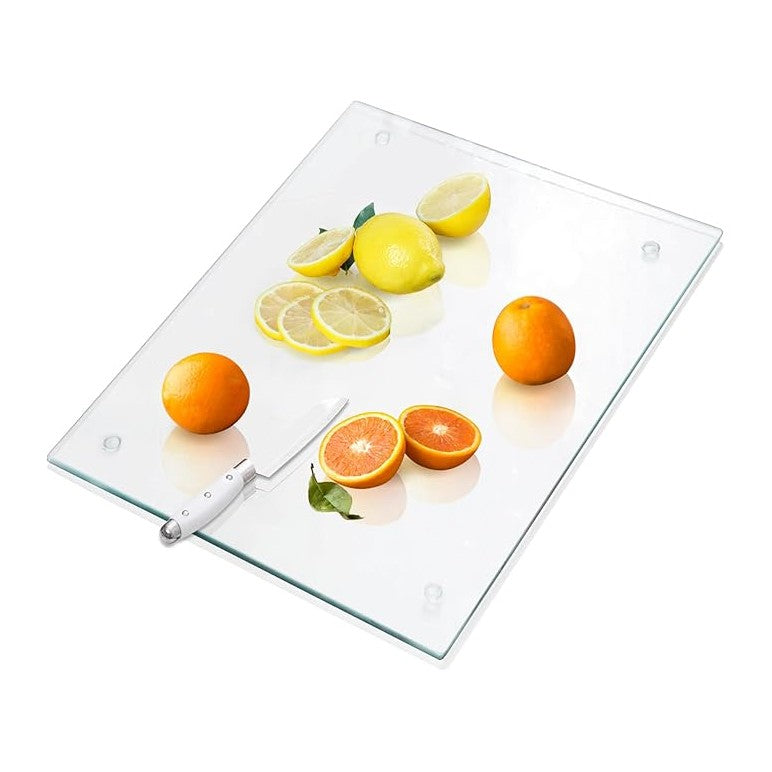 VASUHOME Large Tempered Glass Cutting Board
