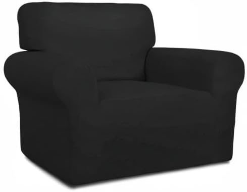PureFit Super Stretch Chair Sofa Slipcover – Spandex Non Slip Soft Couch Sofa - Image 8