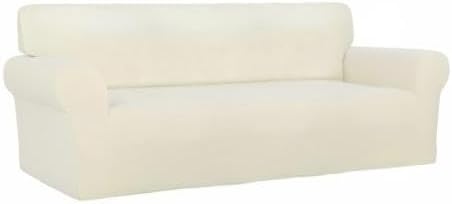 PureFit Super Stretch Sofa Slipcover – Spandex Non Slip Soft Couch Sofa Cover - Image 8