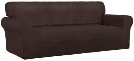 PureFit Super Stretch Sofa Slipcover – Spandex Non Slip Soft Couch Sofa Cover - Image 8