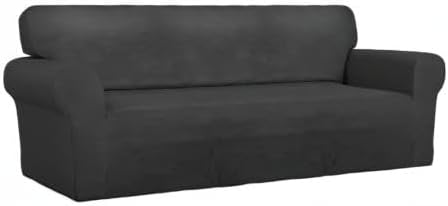 PureFit Super Stretch Sofa Slipcover – Spandex Non Slip Soft Couch Sofa Cover - Image 8