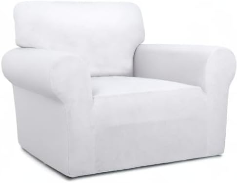 PureFit Super Stretch Chair Sofa Slipcover – Spandex Non Slip Soft Couch Sofa - Image 8