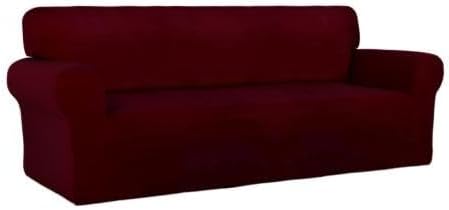 PureFit Super Stretch Sofa Slipcover – Spandex Non Slip Soft Couch Sofa Cover - Image 8