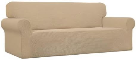 Easy-Going Stretch Couch Covers for Sofa Washable Large Sand