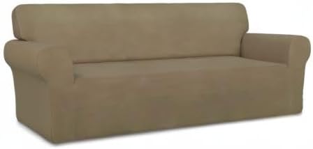 PureFit Super Stretch Sofa Slipcover – Spandex Non Slip Soft Couch Sofa Cover - Image 8