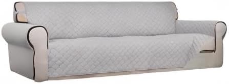 PureFit Reversible Quilted Sofa Cover, Water Resistant Slipcover Furniture - Image 8