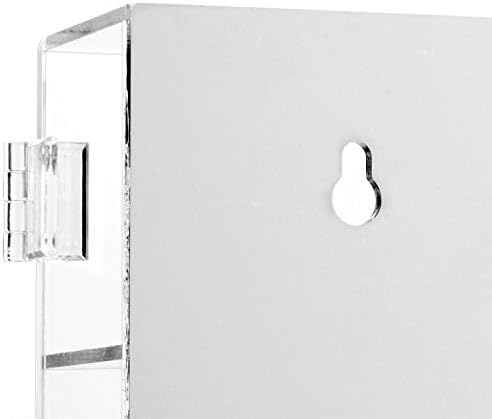 Ikee Design Acrylic 25-Compartment Display with Mirrored Back Case Cabinet