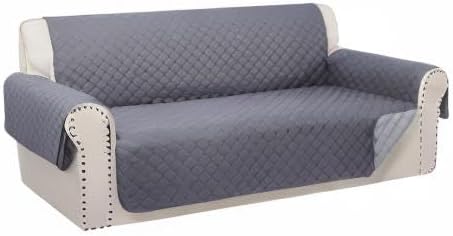 Reversible 4 Seater Sofa Cover 91 Inch Large Couch Cover Furniture Protector - Image 8