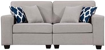 Legend Vansen Oversized Modular Sectional Sofa,U/L‑Shaped Reversible Couch wi...